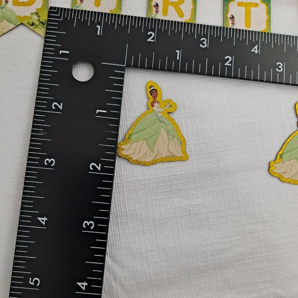Happy Birthday Bunting Cake Topper Princess And The Frog Disney